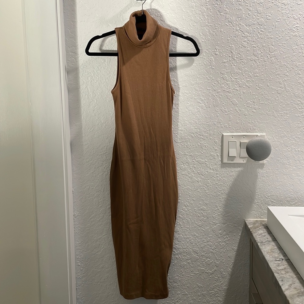 Zara midi bodycon dress